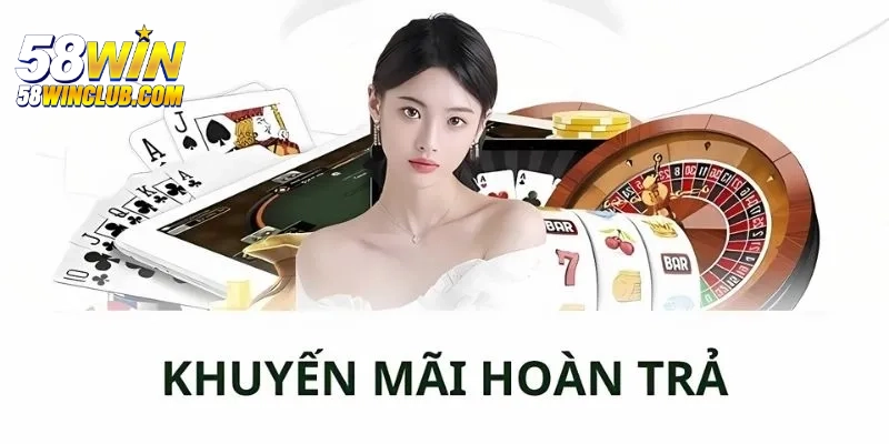 khuyến mãi hoàn trả tại 58WIN